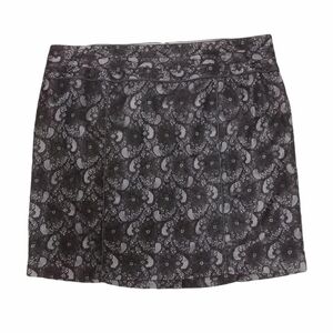 Relativity Plus Size Black Lace Pencil Skirt